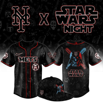 New York Mets Star Wars Night Jersey