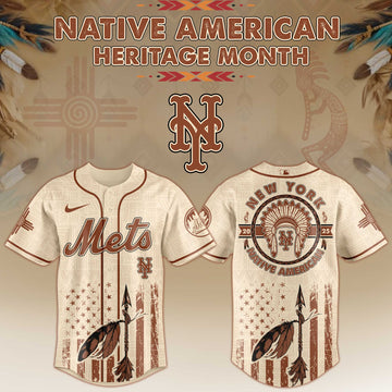 New York Mets Native American Heritage Month Jersey
