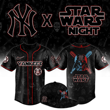 New York Yankees Star Wars Night Jersey