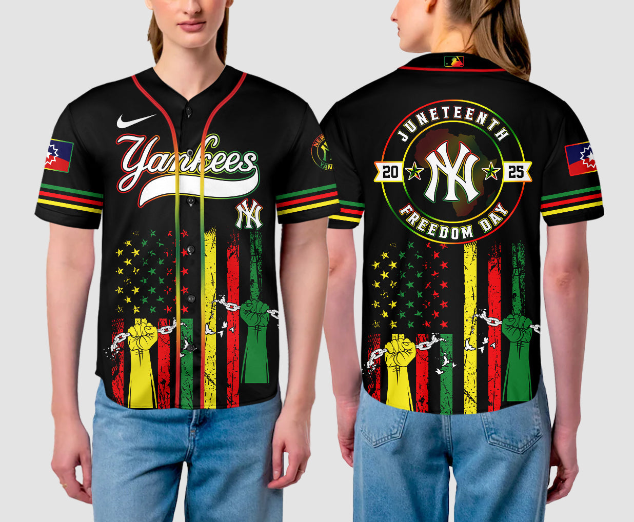 New York Yankees Juneteenth Day Jersey