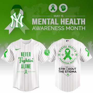 New York Yankees Mental Health Awareness Week Jersey