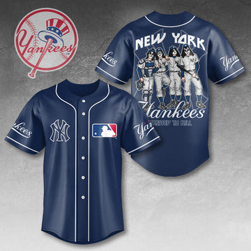 New York Yankees x KISS Baseball Jersey