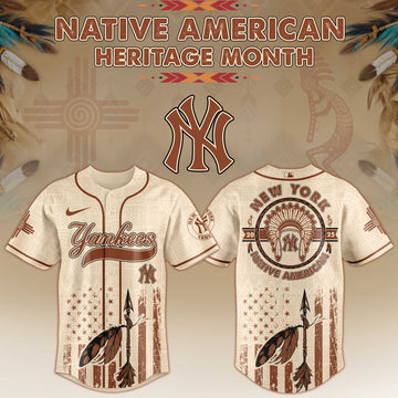 New York Yankees Native American Heritage Month Jersey