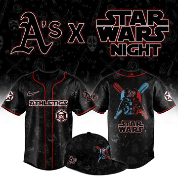 Oakland Athletics Star Wars Night Jersey