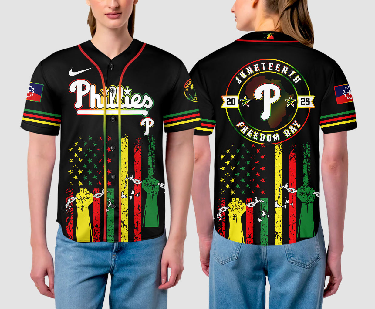 Philadelphia Phillies Juneteenth Day Jersey