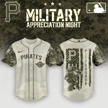 Pittsburgh Pirates Armed Forces Day Jersey