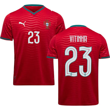 Men’s #23 Vitinha 2026 World Cup Portugal Jersey
