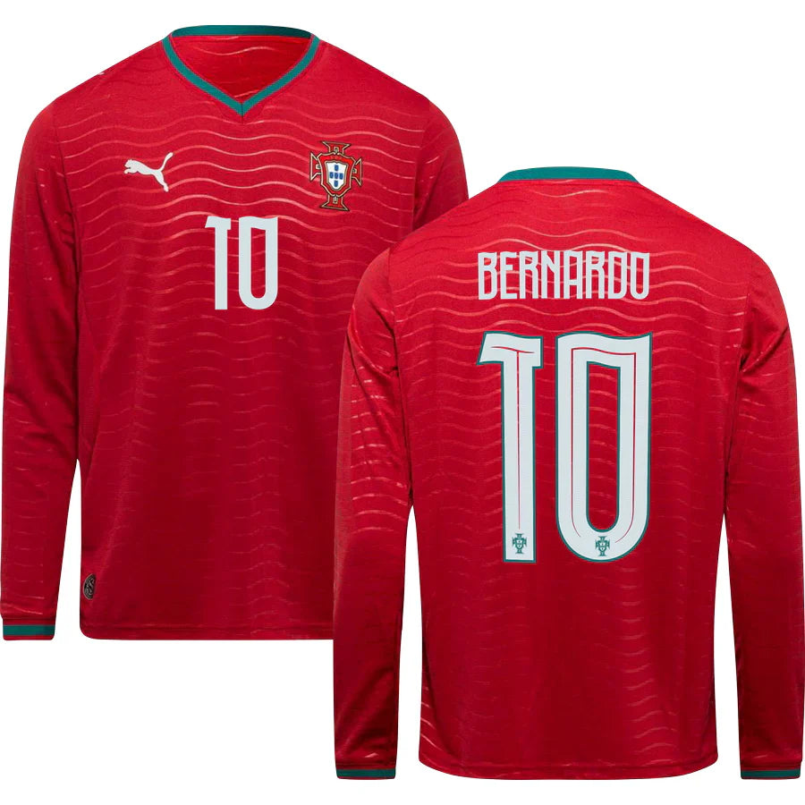 Men’s #10 Bernardo 2026 World Cup Portugal Jersey