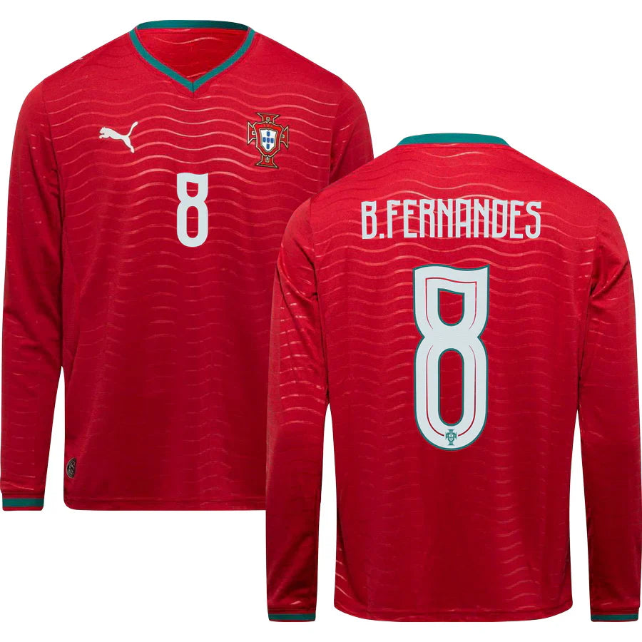 Men’s #8 B.Fernandes2026 World Cup Portugal Jersey