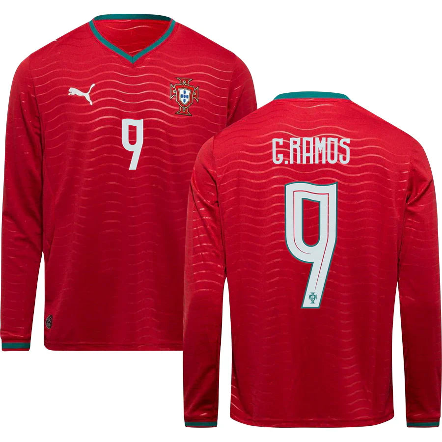 Men’s #9 G.Ramos  2026 World Cup Portugal Jersey