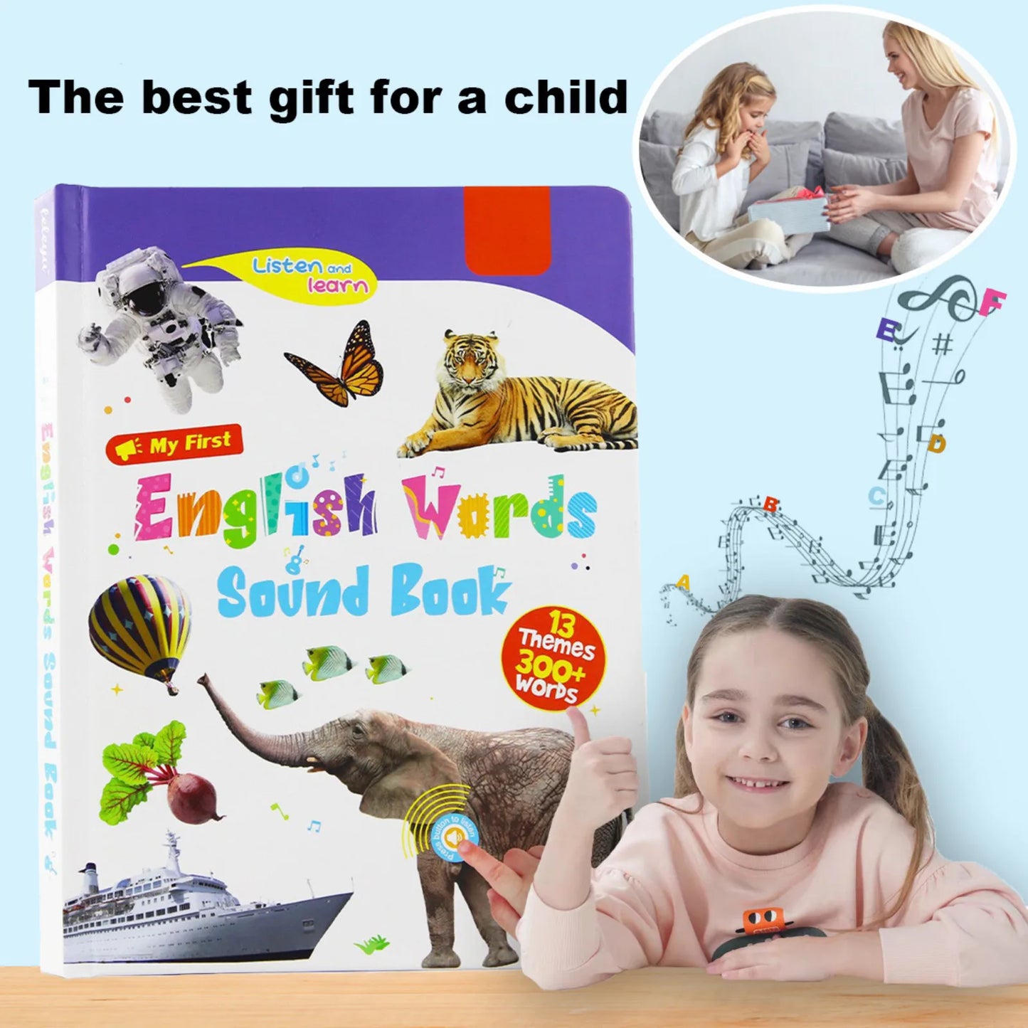 English Sound Toy – Interactive Learning with 470 Sounds