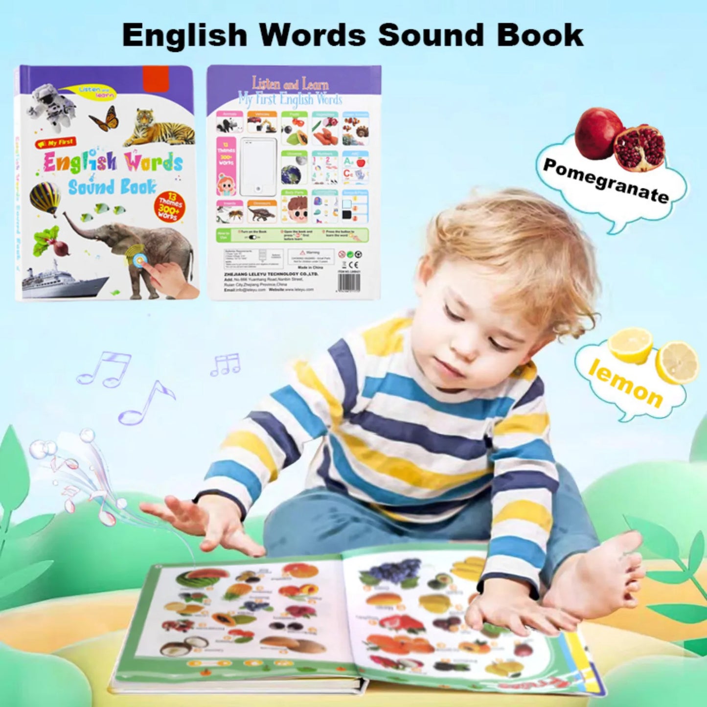 English Sound Toy – Interactive Learning with 470 Sounds