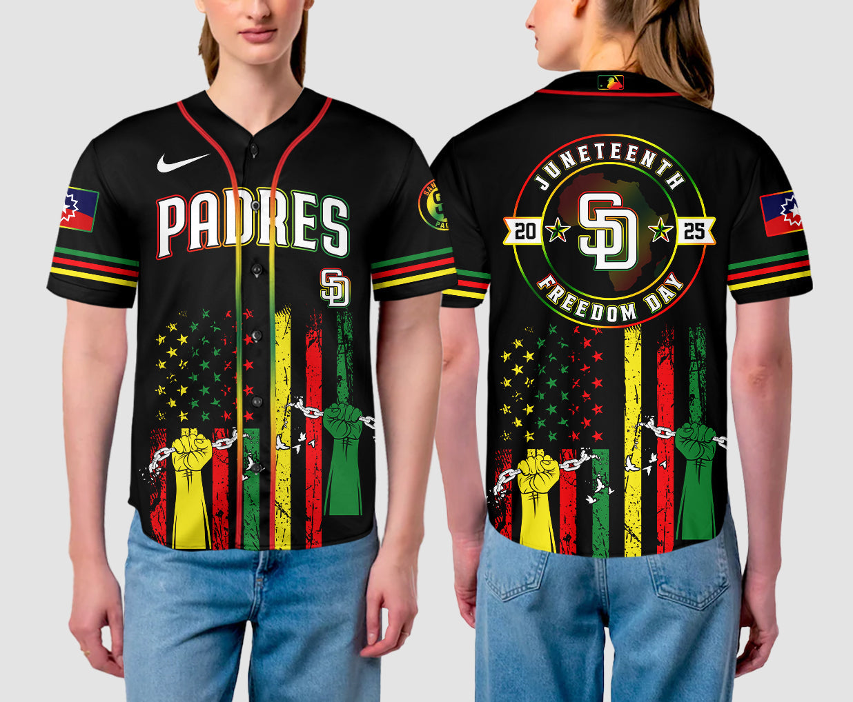 San Diego Padres Juneteenth Day Jersey