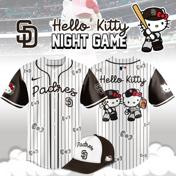 San Diego Padres MLB x Hello Kitty Night Game Jersey