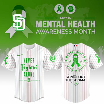 San Diego Padres Mental Health Awareness Week Jersey