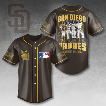 San Diego Padres x KISS Baseball Jersey