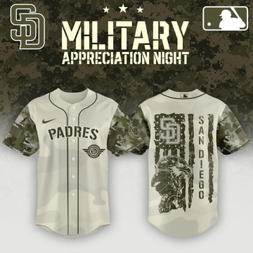 San Diego Padres Armed Forces Day Jersey