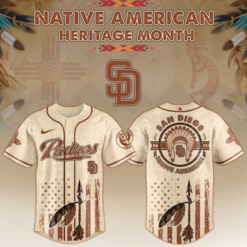 San Diego Padres Native American Heritage Month Jersey