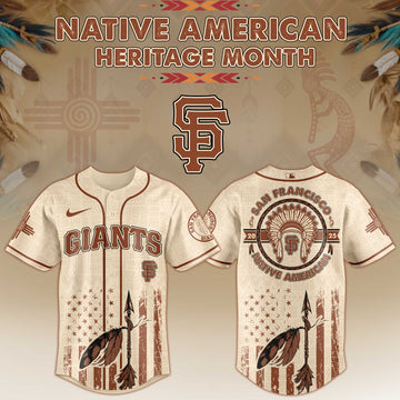 San Francisco Giants Native American Heritage Month Jersey