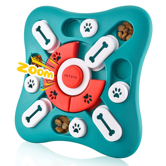 Interactive Dog Puzzle Toy – Treat Dispensing
