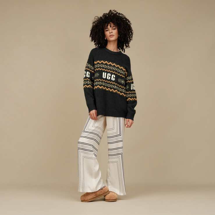 Women's Tasman Maxi Curly Slippers - Chestnut