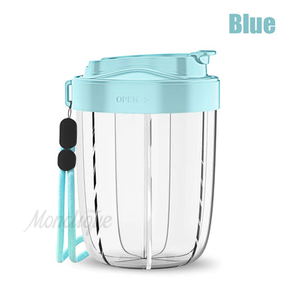 7-Compartment Pill Organizer – Weekly Travel Case