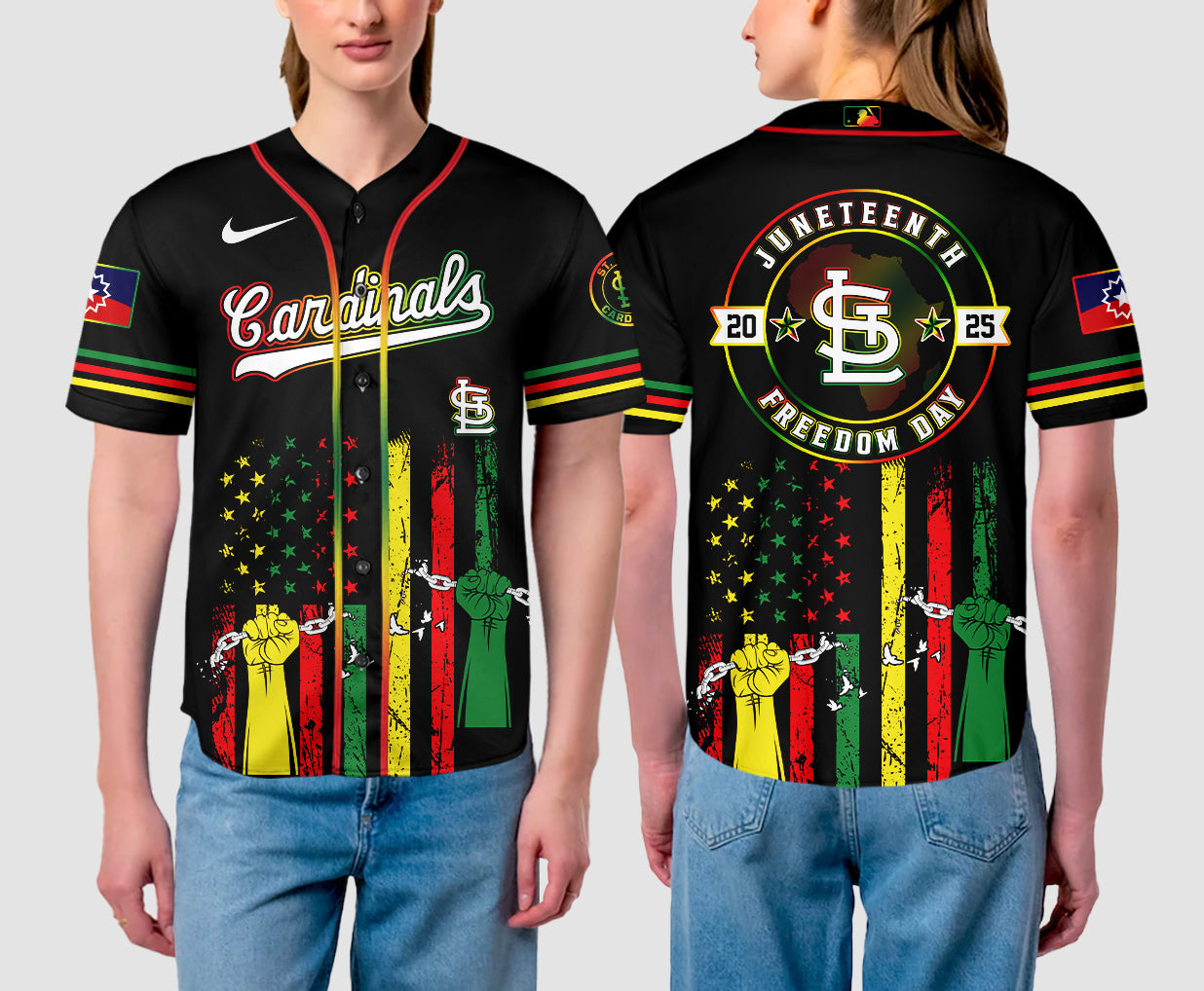 St. Louis Cardinals Juneteenth Day Jersey