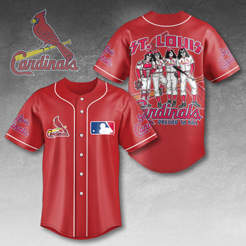 St. Louis Cardinals x KISS Baseball Jersey