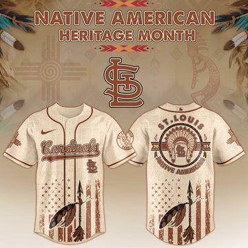St.Louis Cardinals Native American Heritage Month Jersey