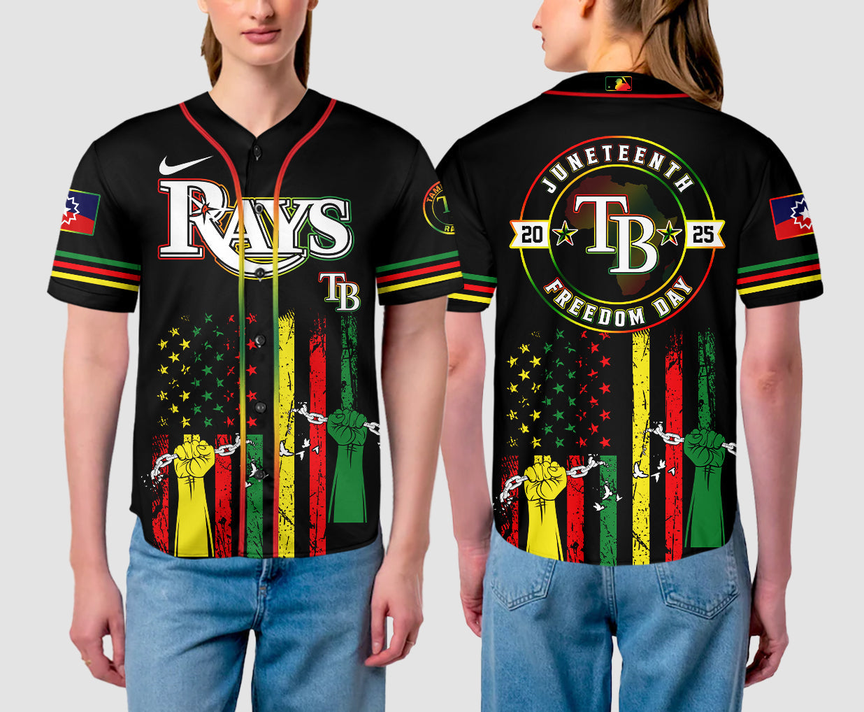 Tampa Bay Rays Juneteenth Day Jersey