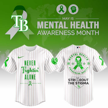 Tampa Bay Rays Mental Health Awareness Week Jersey