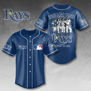 Tampa Bay Rays x KISS Baseball Jersey