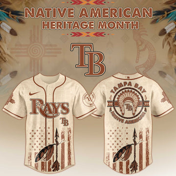 Tampa Bay Rays Native American Heritage Month Jersey