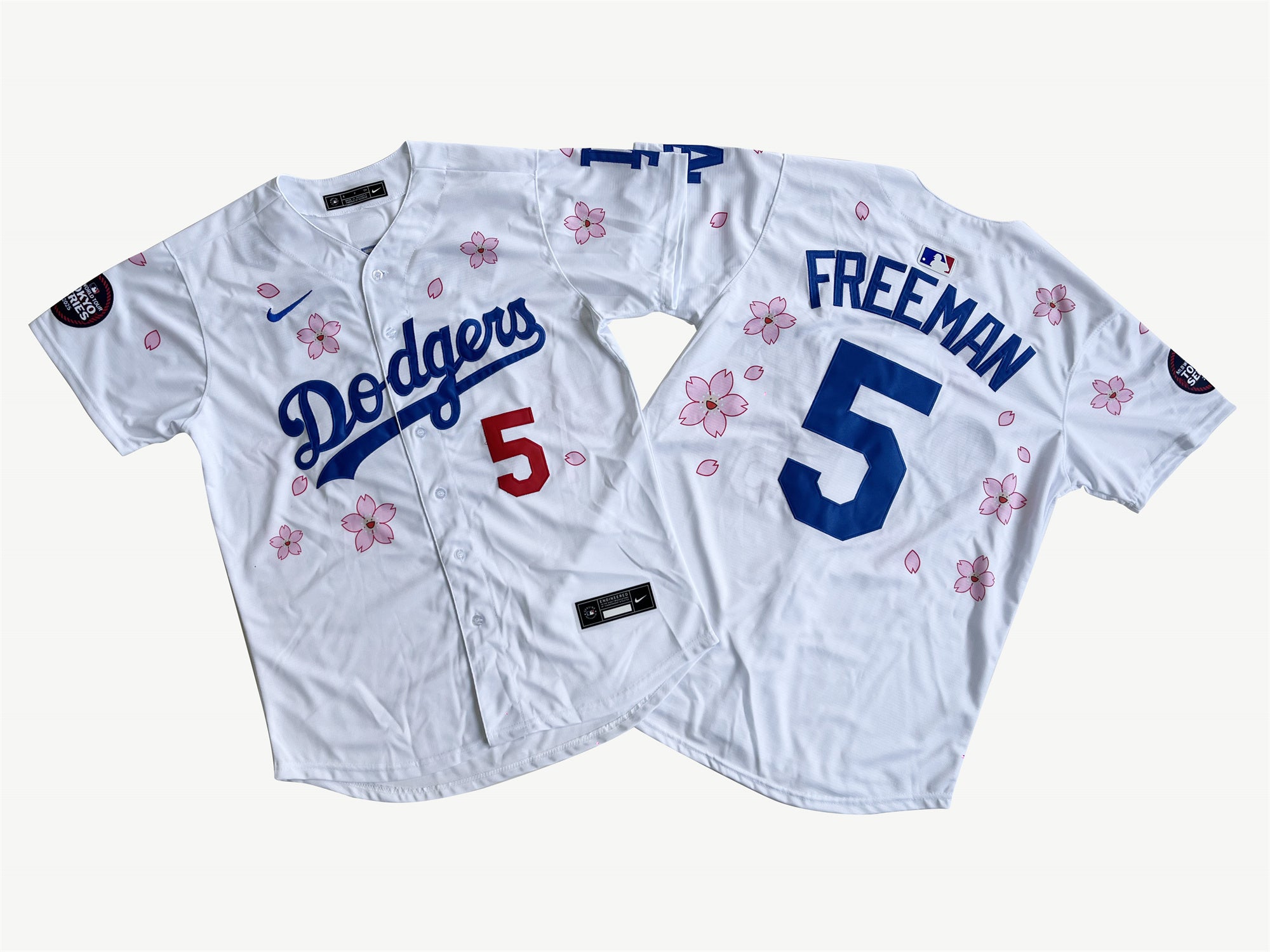 Men's #5 Freddie Freeman Los Angeles Dodgers Baseball Jersey