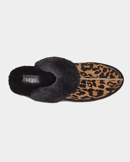 Scuffette II Panther Print Slipper
