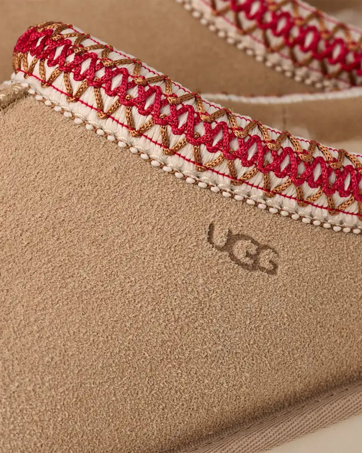 Women's Tasman II Slipper - Sand/Dark Cherry