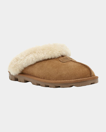 Coquette Slipper - Chestnut