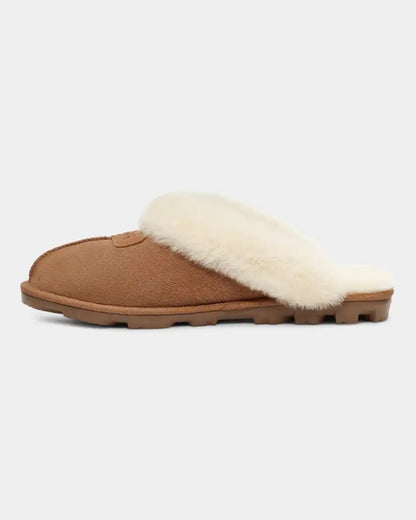 Coquette Slipper - Chestnut