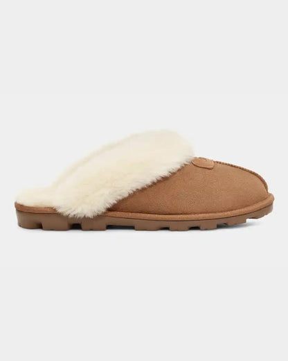 Coquette Slipper - Chestnut