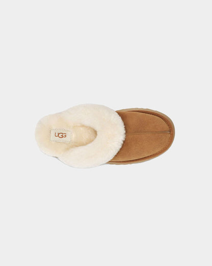Women's Disquette Slipper - Chestnut