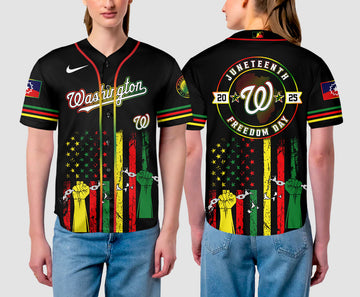 Washington Nationals Juneteenth Day Jersey