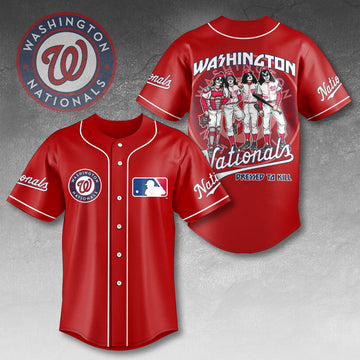 Washington Nationals x KISS Baseball Jersey