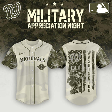 Washington Nationals Armed Forces Day Jersey