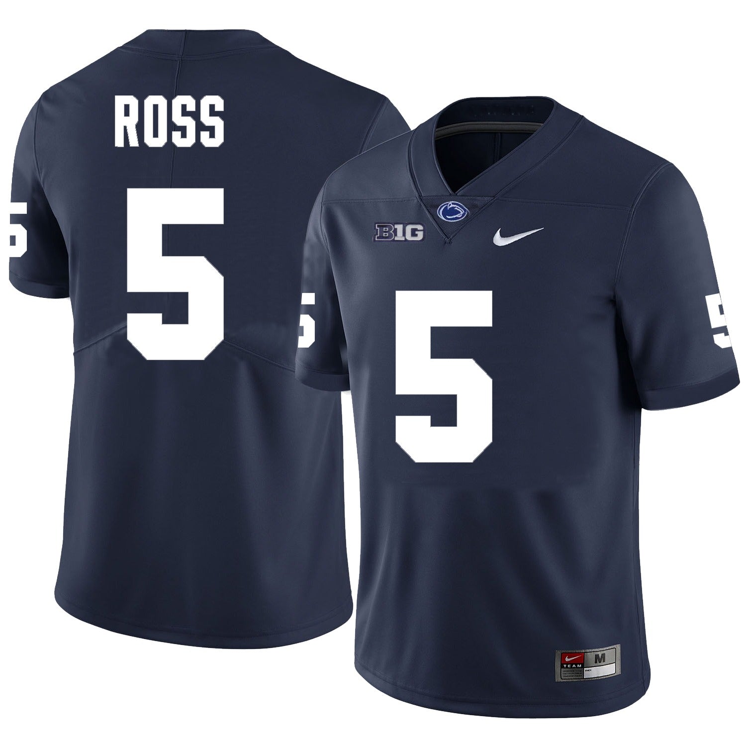 Men’s Penn State #5 Devonte Ross Football Jersey