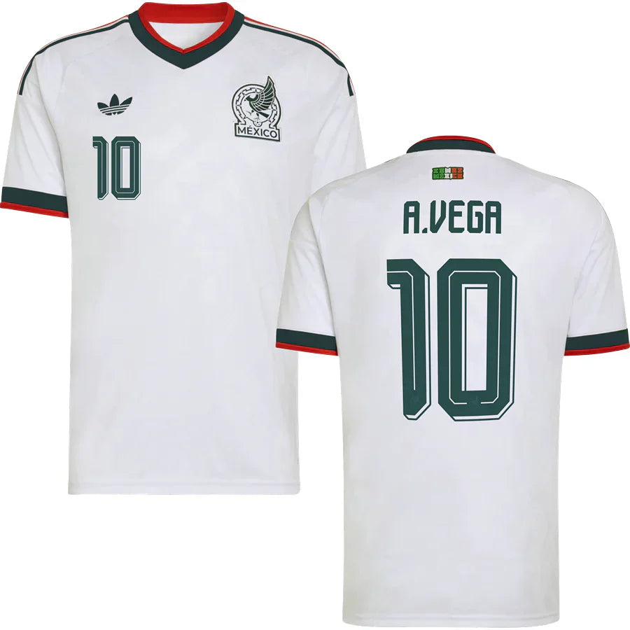 Men’s # 10 Alexis Vega Mexico 2026 World Cup Jersey
