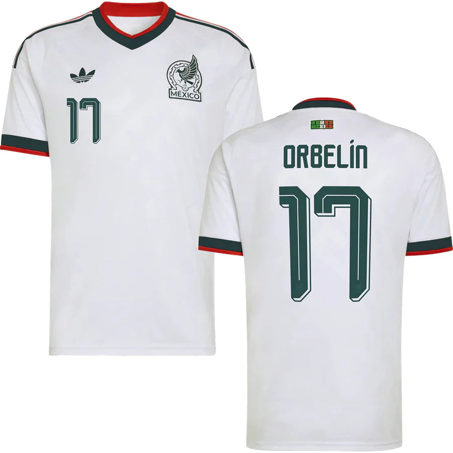 Men’s # 17 Orbelín Pineda Mexico 2026 World Cup Jersey