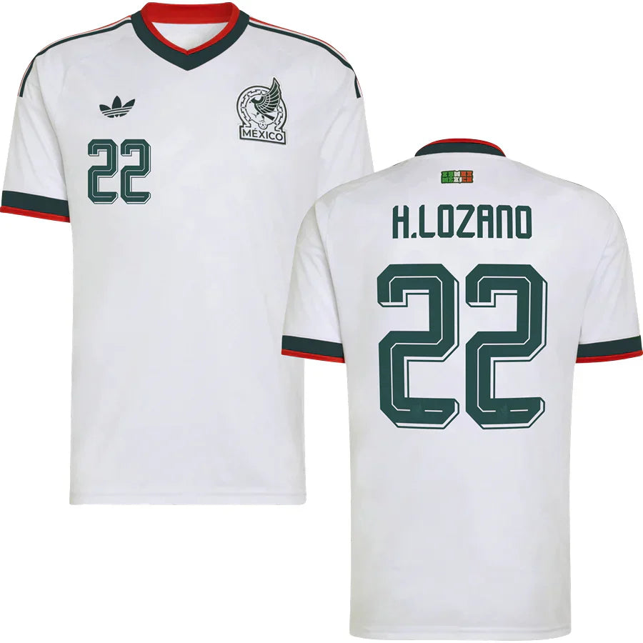Men’s # 22 Hirving Lozano Mexico 2026 World Cup Jersey