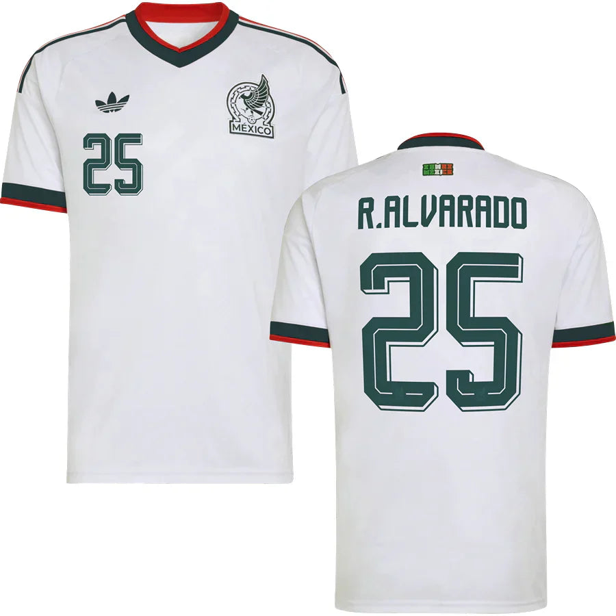 Men’s # 25 Roberto Alvarado Mexico 2026 World Cup Jersey