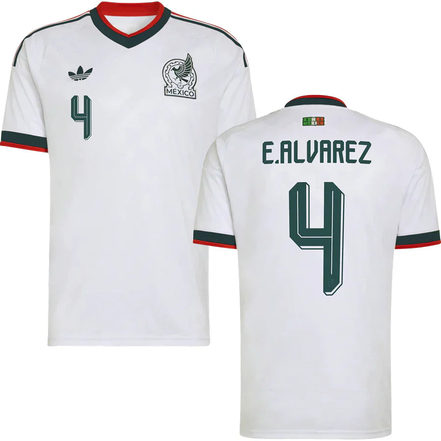 Men’s # 4 Edson Álvarez Mexico 2026 World Cup Jersey