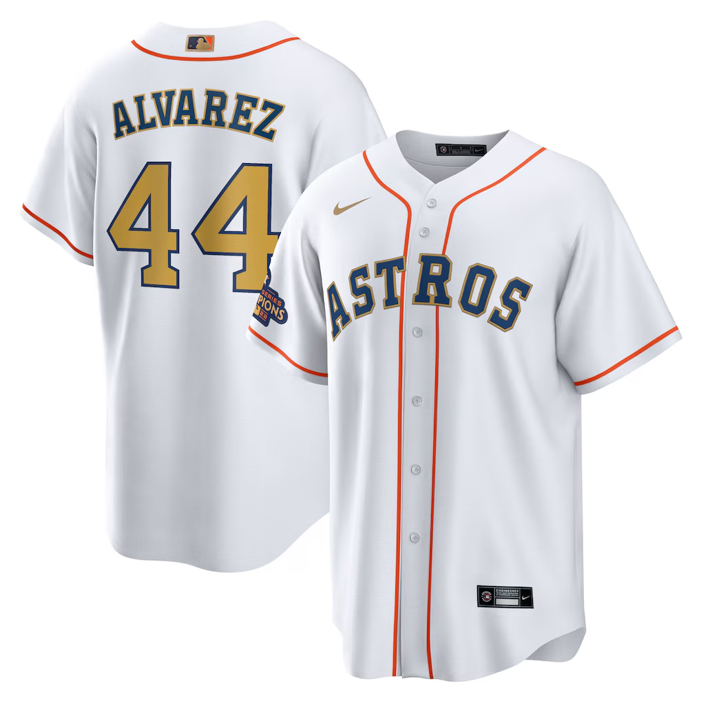 Men's #44 Yordan Alvarez Houston Astros  Baseball Jersey